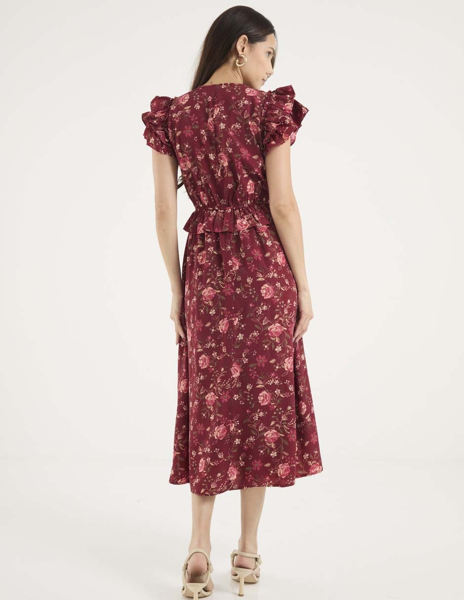 Vestido midi casual para mujer 2