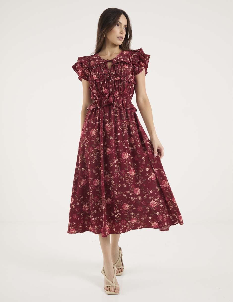 Vestido midi casual para mujer 3
