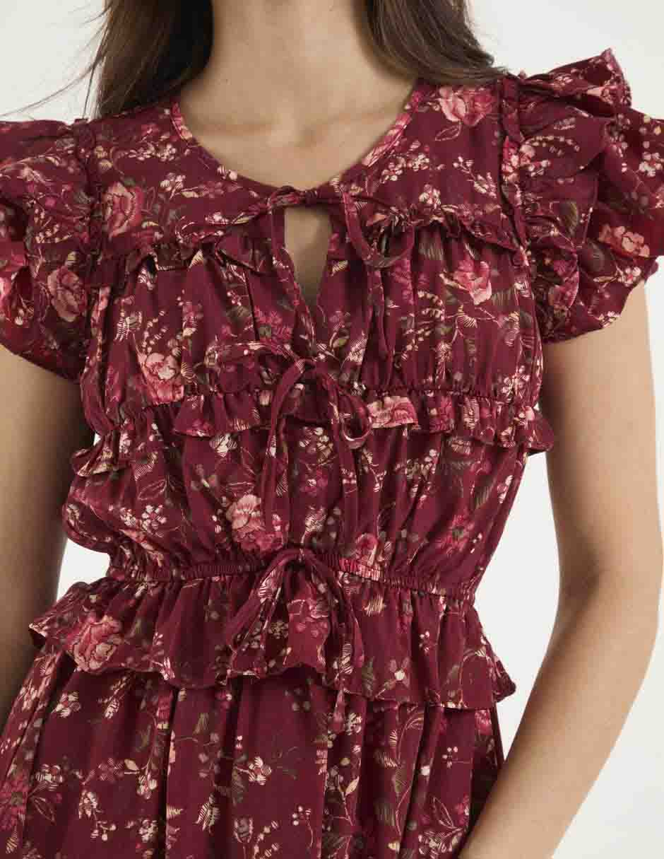 Vestido midi casual para mujer 4