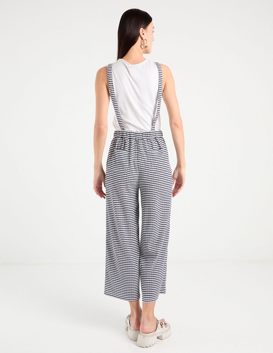 Jumpsuit estampado a rayas para mujer 6