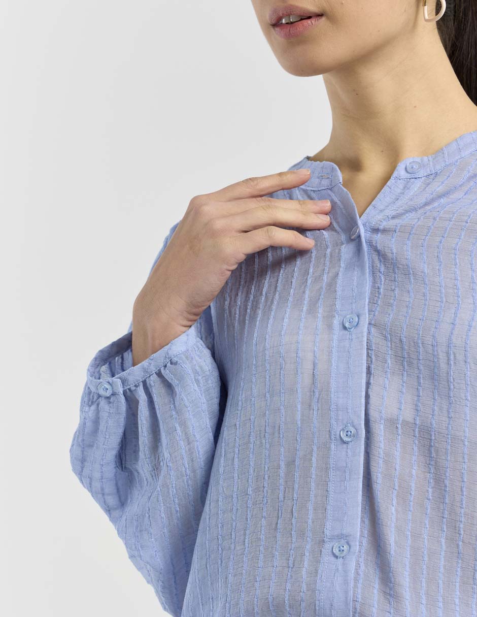 Blusa manga larga para mujer 4
