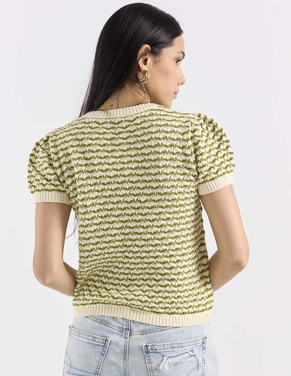 Blusa manga corta para mujer 2