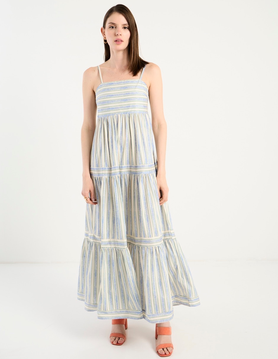 Vestido largo casual para mujer Vestido largo casual para mujer
