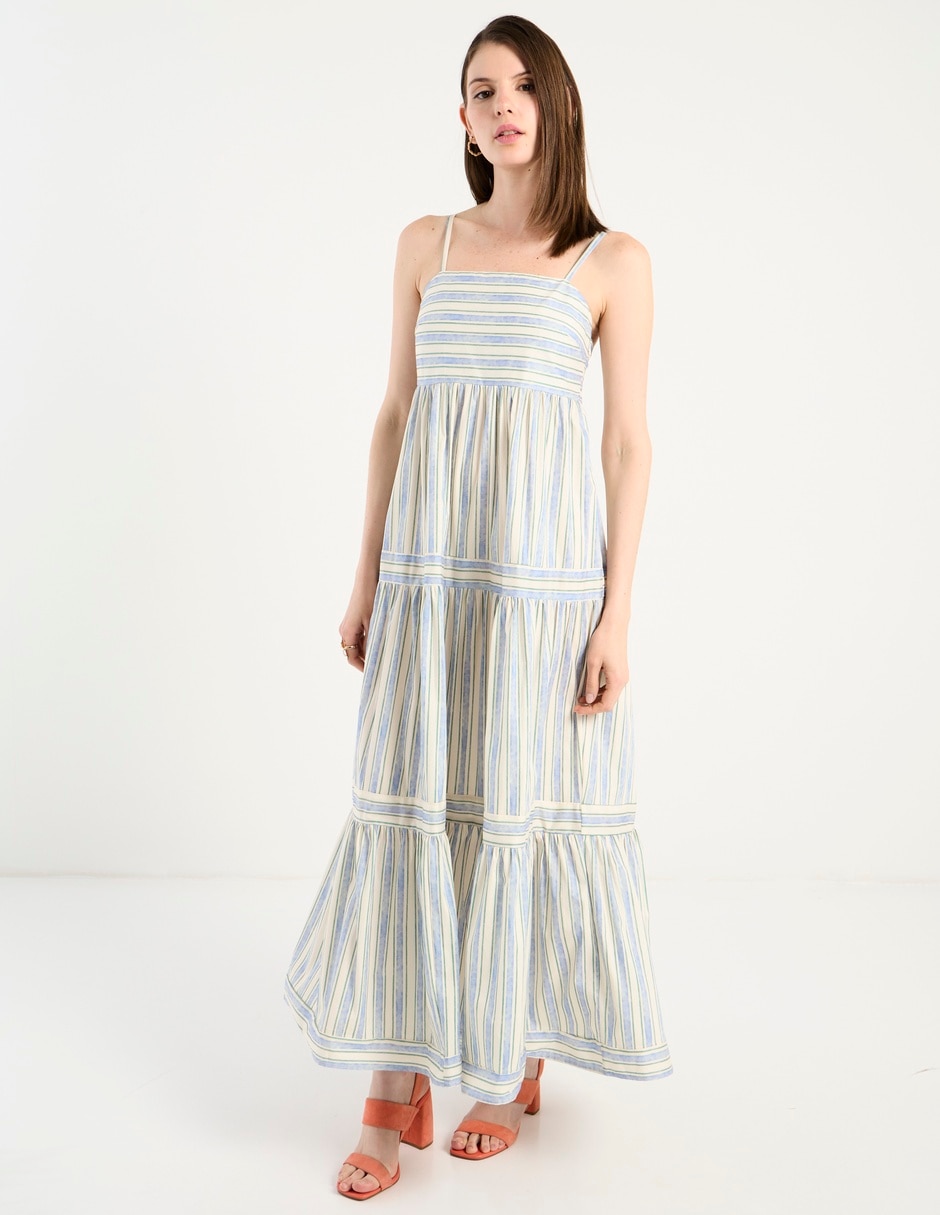 Vestido largo casual para mujer 2