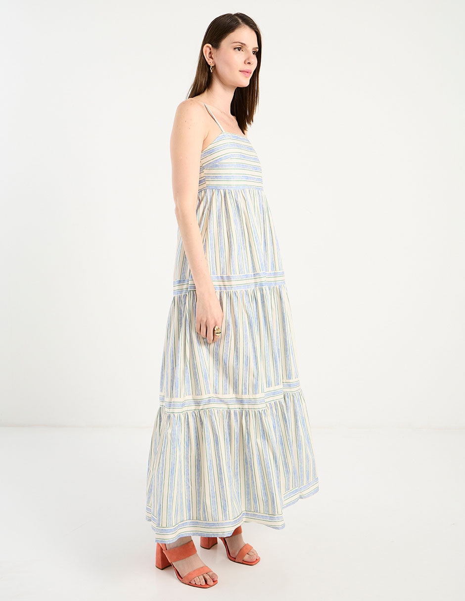 Vestido largo casual para mujer 3