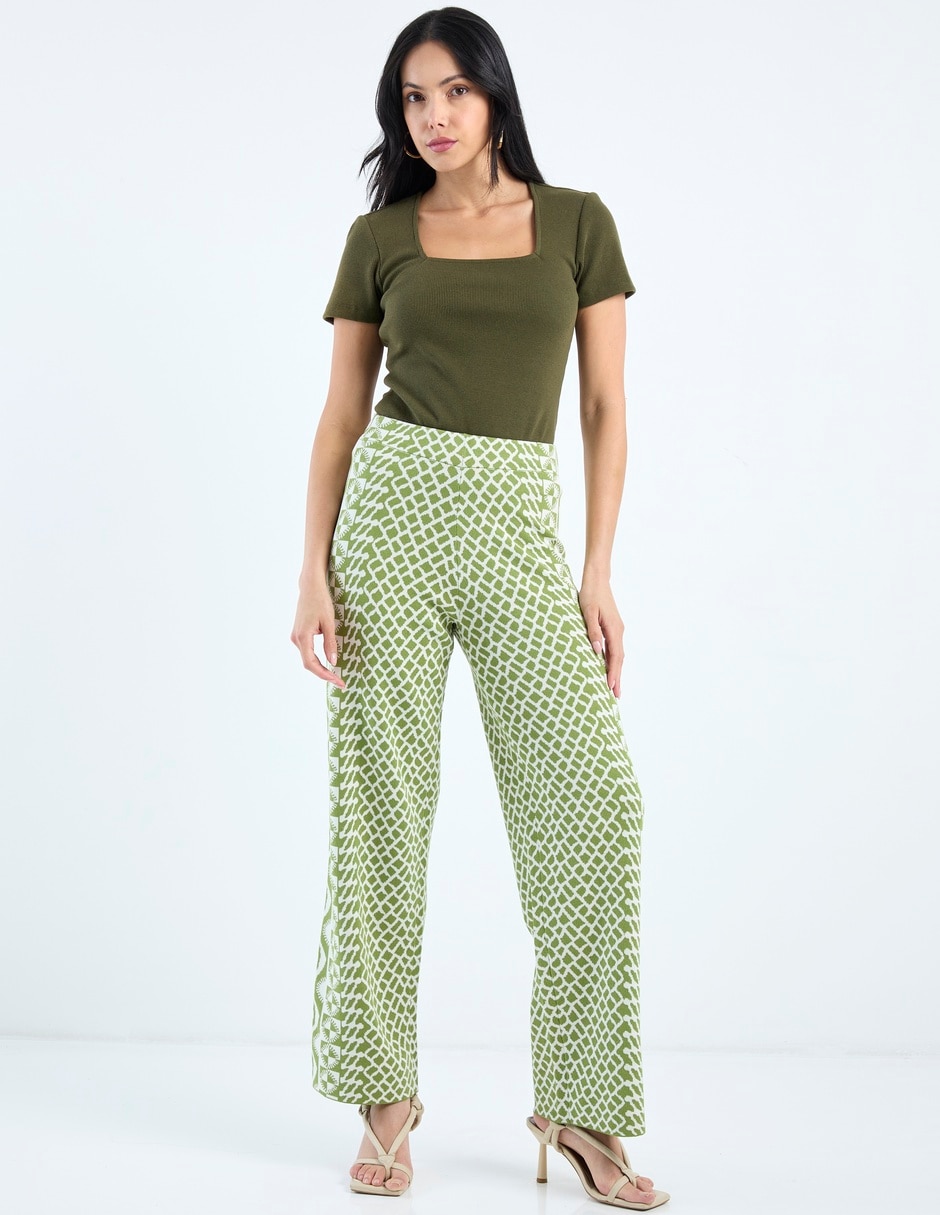 Pantalón easy pant straight para mujer 2