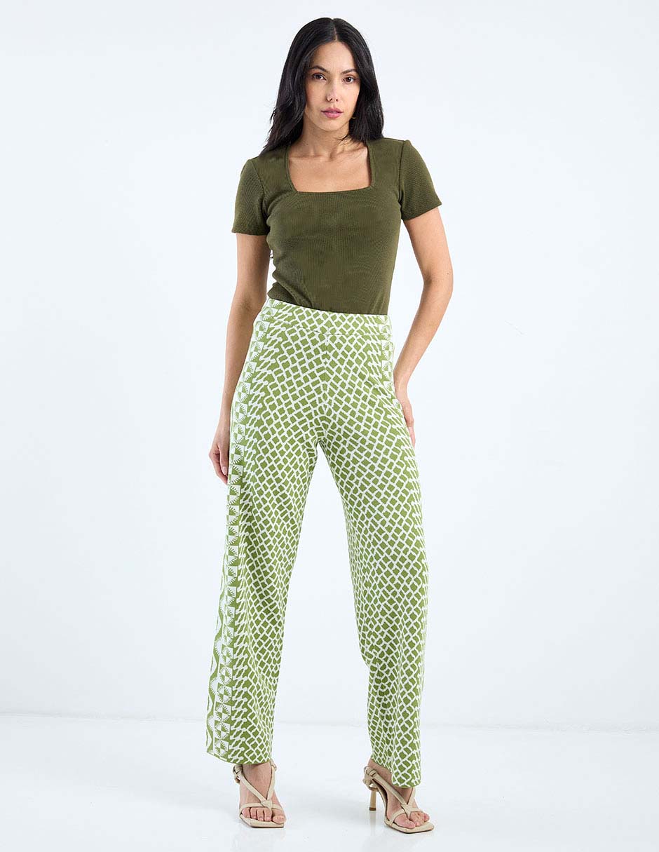 Pantalón easy pant straight para mujer 3