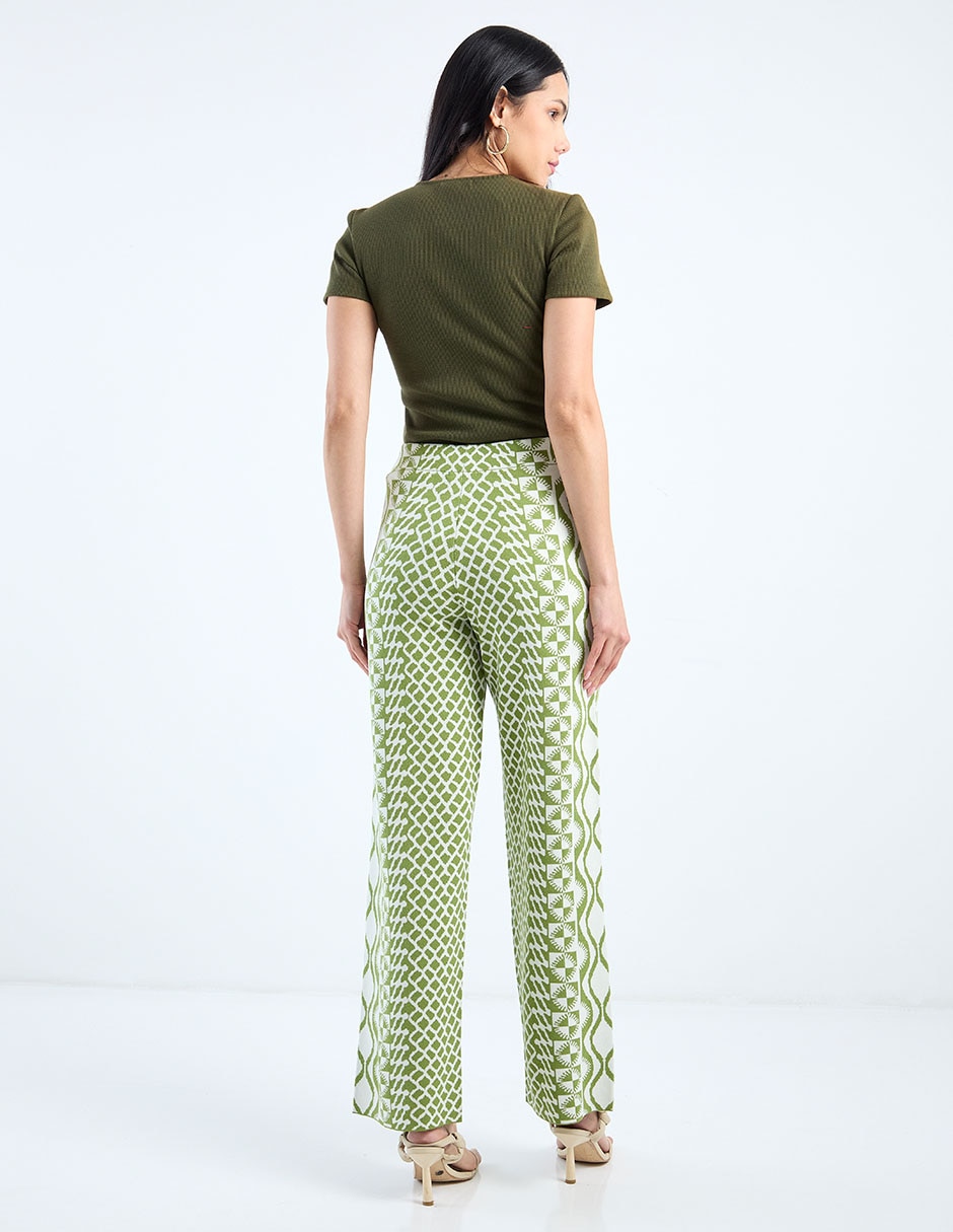 Pantalón easy pant straight para mujer 6
