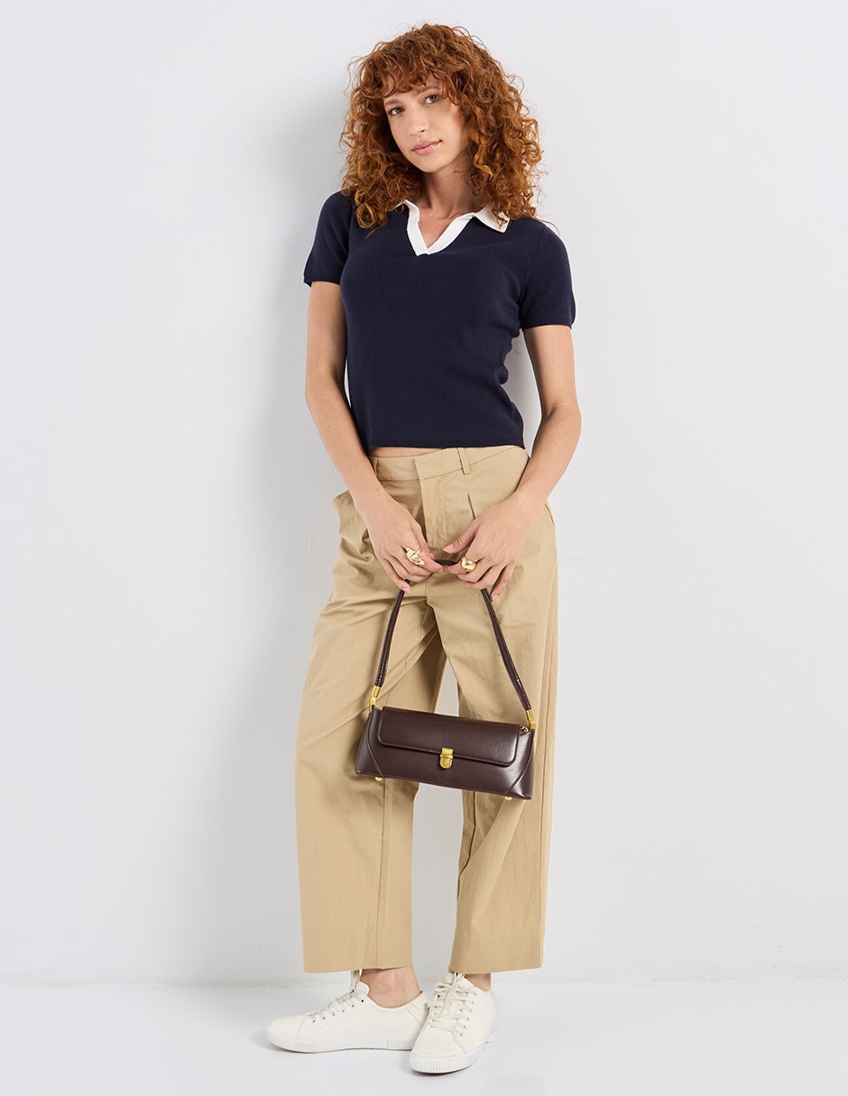 Blusa manga corta para mujer 3