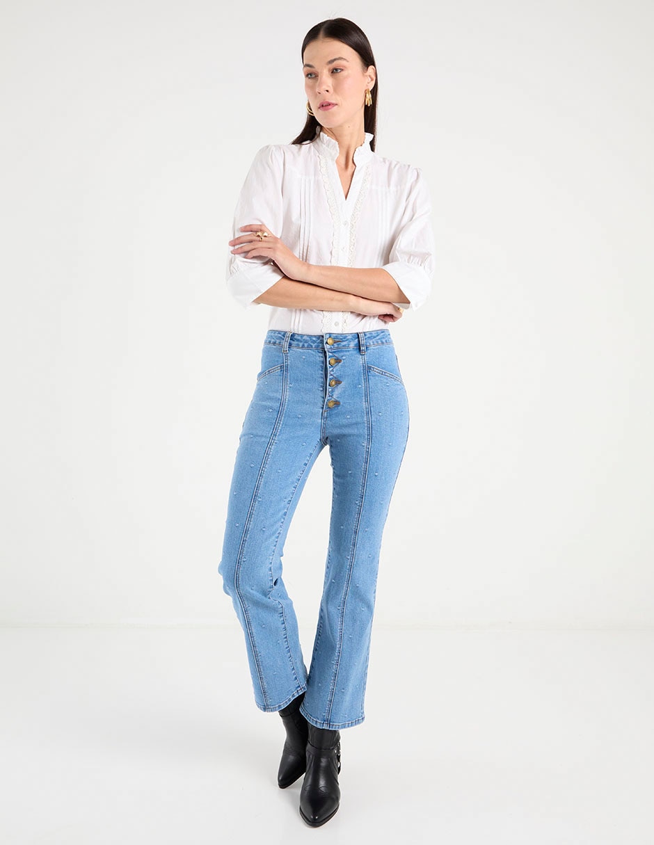 Jeans flare para mujer 3