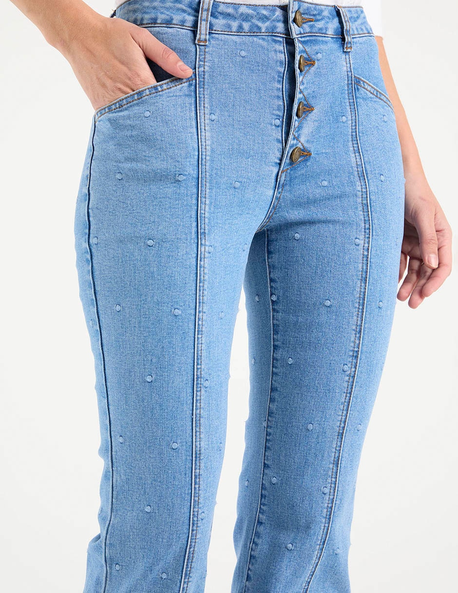 Jeans flare para mujer 4