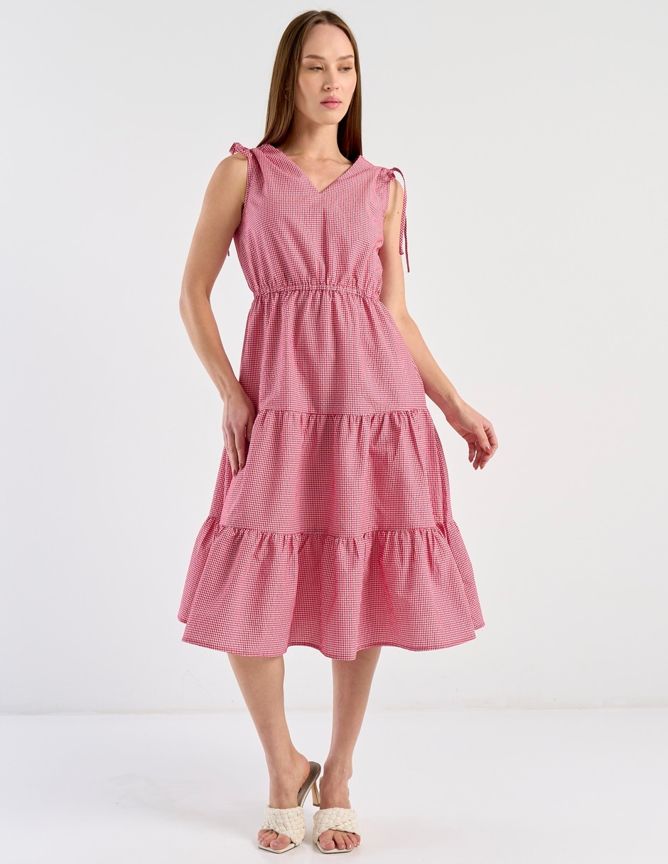 Vestido midi casual para mujer