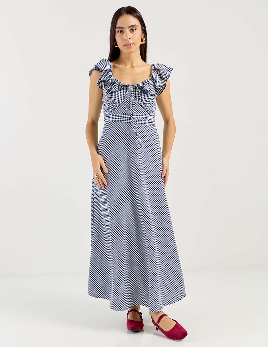 Vestido largo casual para mujer