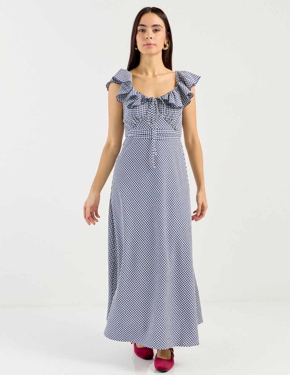 Vestido largo casual para mujer 3