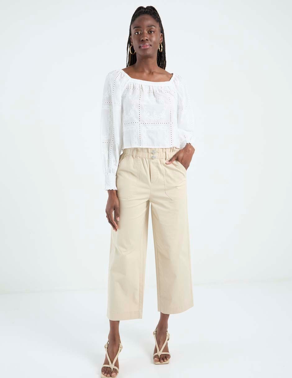 Blusa manga larga para mujer 3