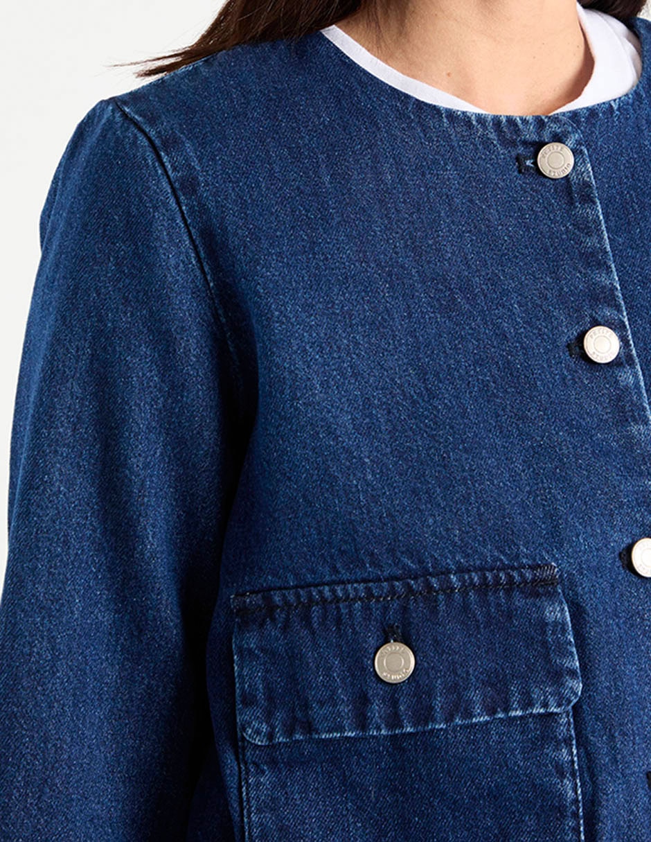 Chamarra denim para mujer 4