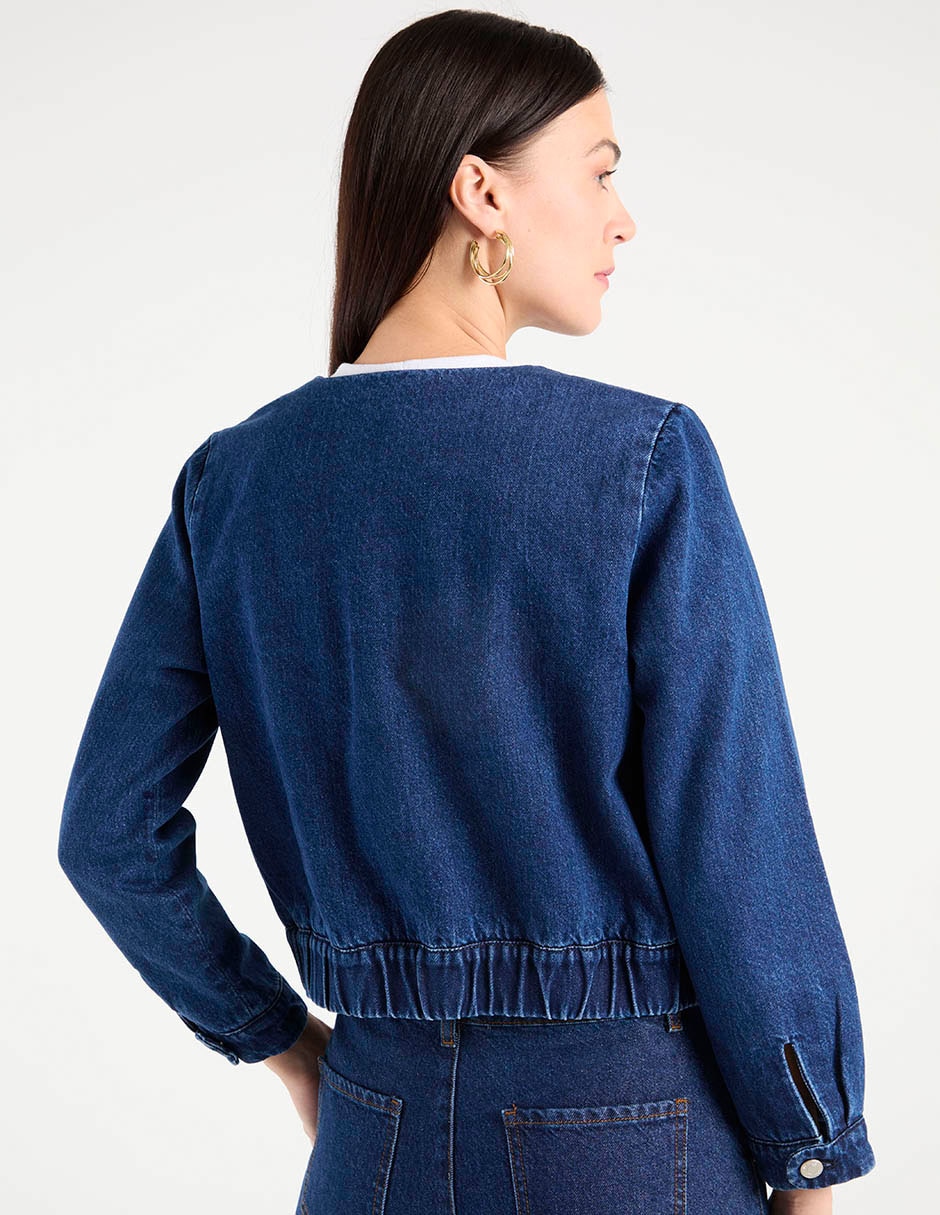 Chamarra denim para mujer 6