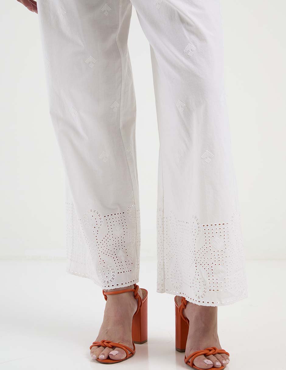 Pantalón coulotte amplio para mujer 5