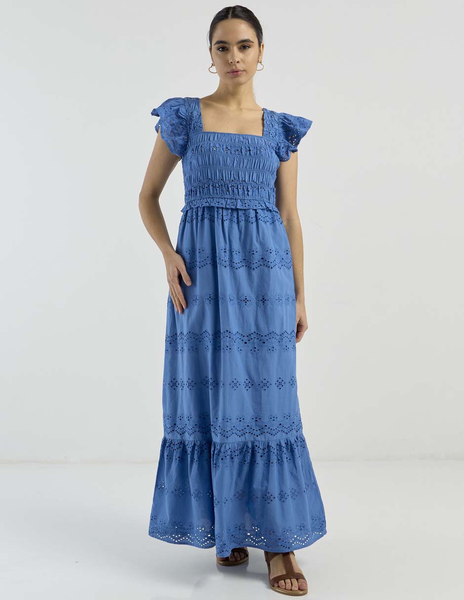 Vestido largo casual para mujer