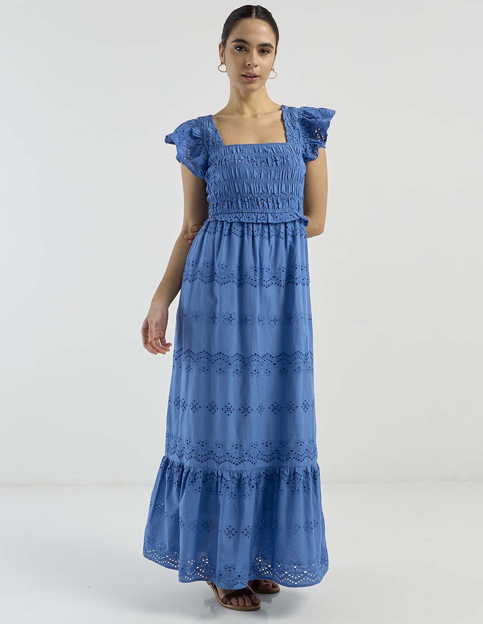 Vestido largo casual para mujer 2