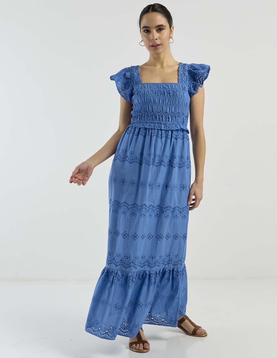 Vestido largo casual para mujer 3