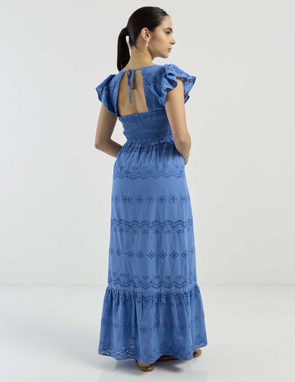Vestido largo casual para mujer 6