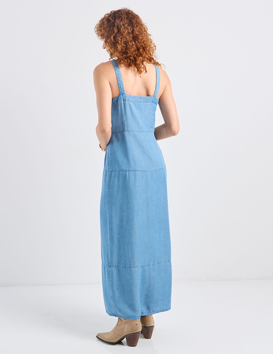 Vestido largo casual para mujer 6