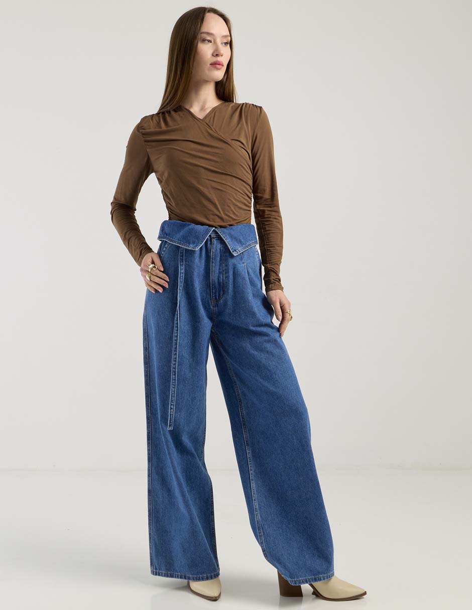 Body cuello V para mujer 3