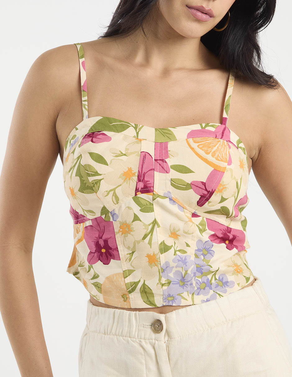Top escote corazón tirante ajustable 5