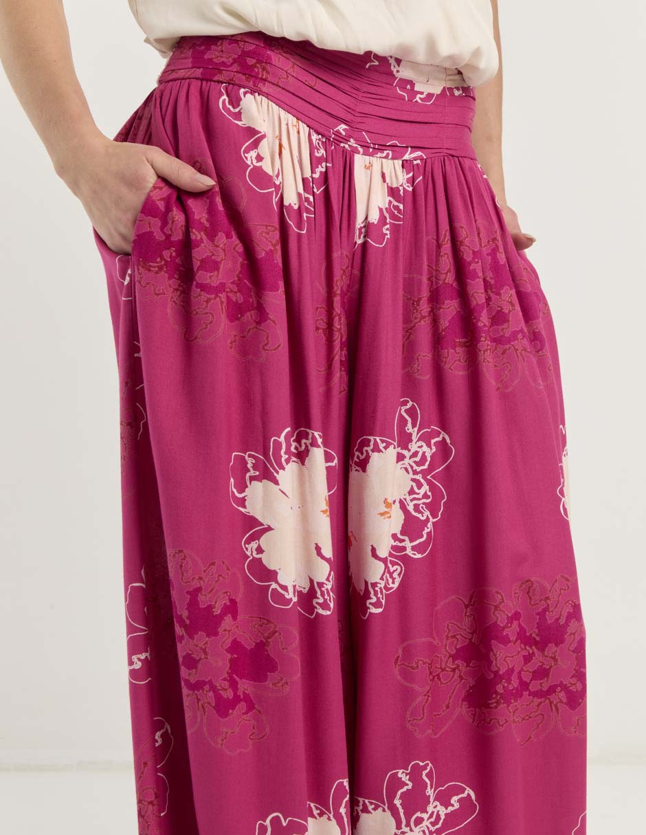 Pantalón relaxed wide leg para mujer 4