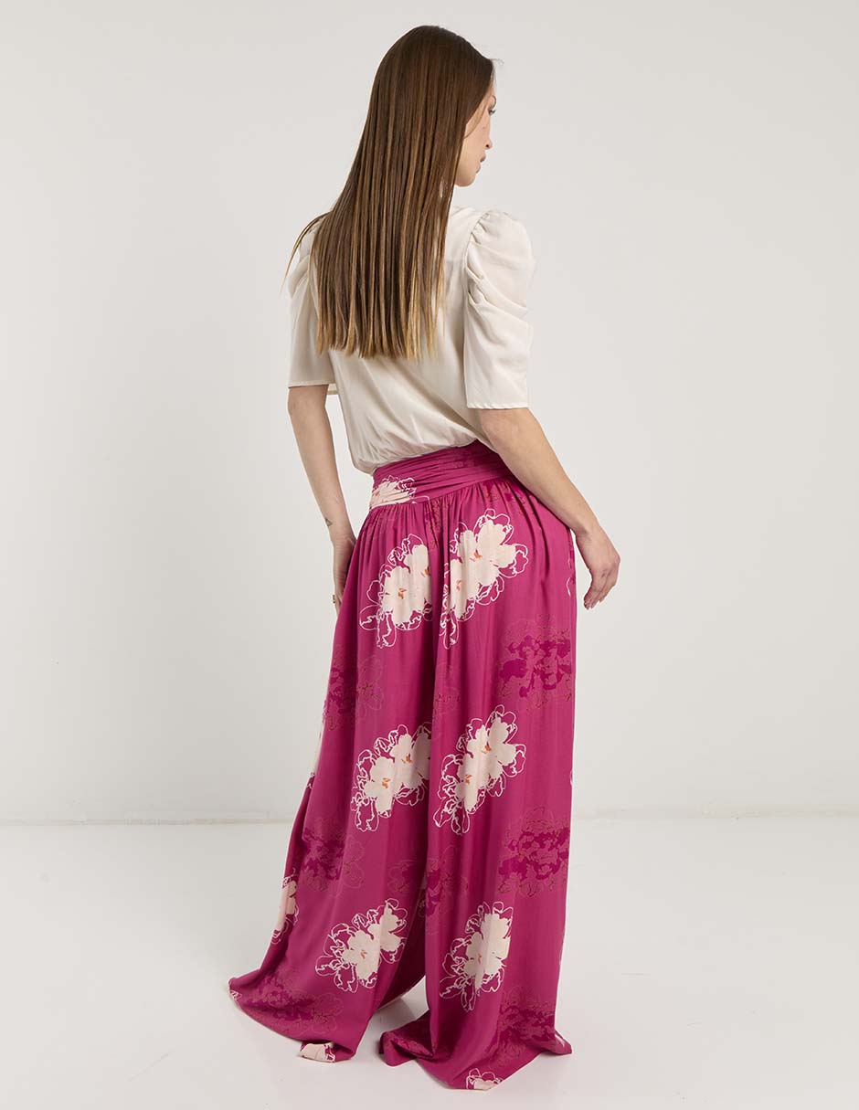 Pantalón relaxed wide leg para mujer 6