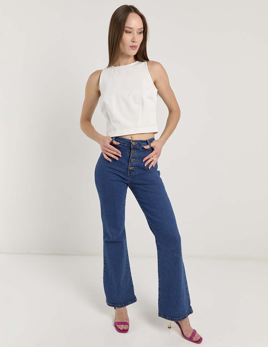 Top cuello redondo 3