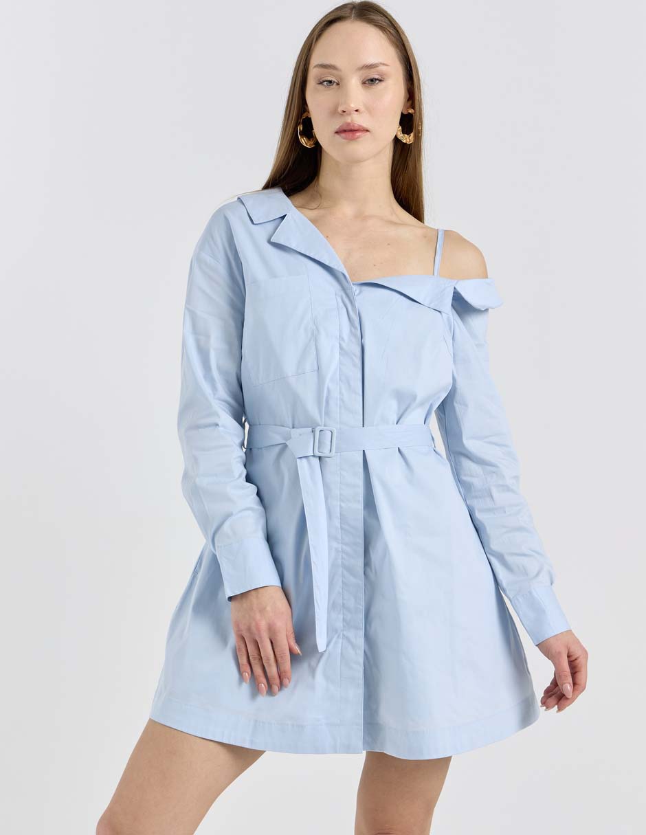 Vestido corto casual para mujer