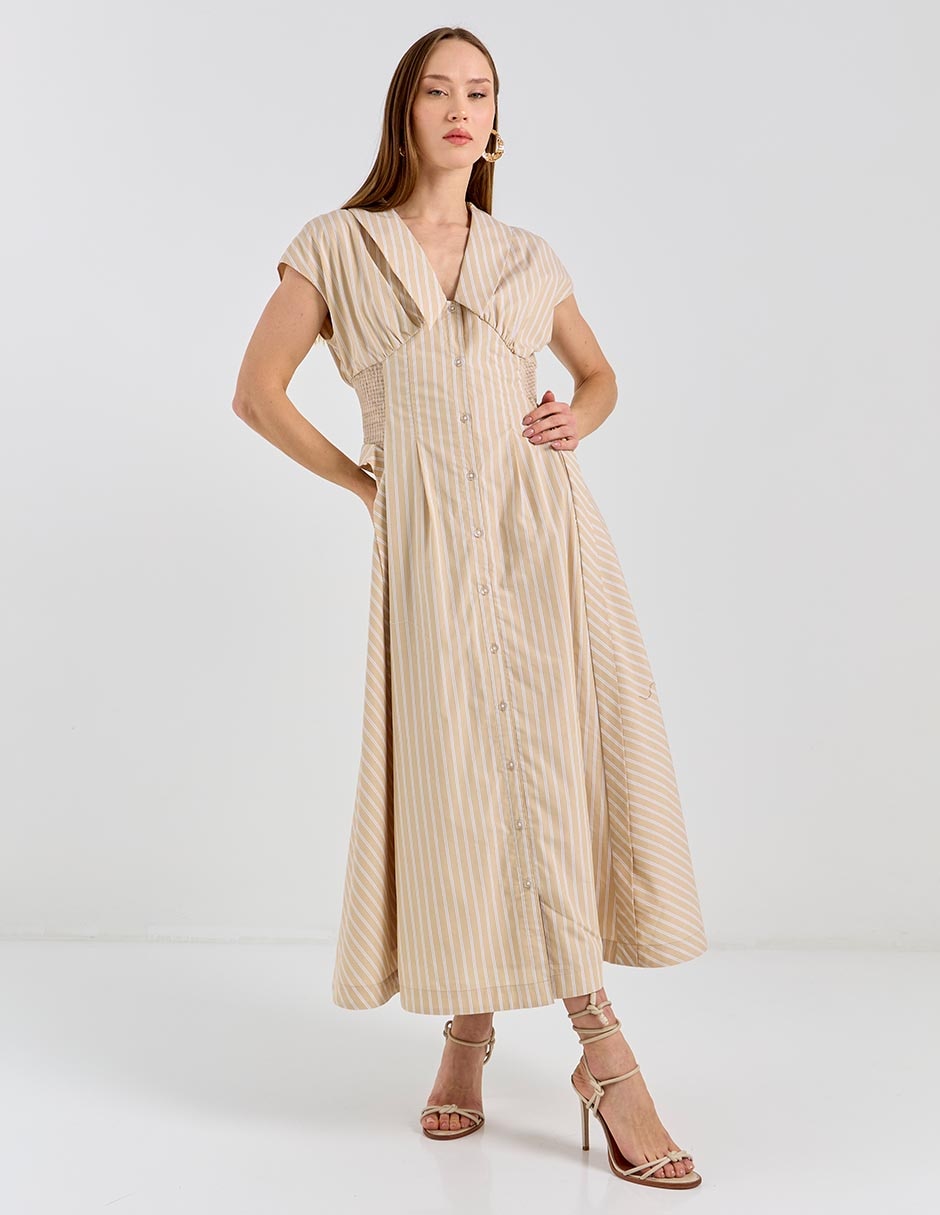 Vestido crop casual para mujer