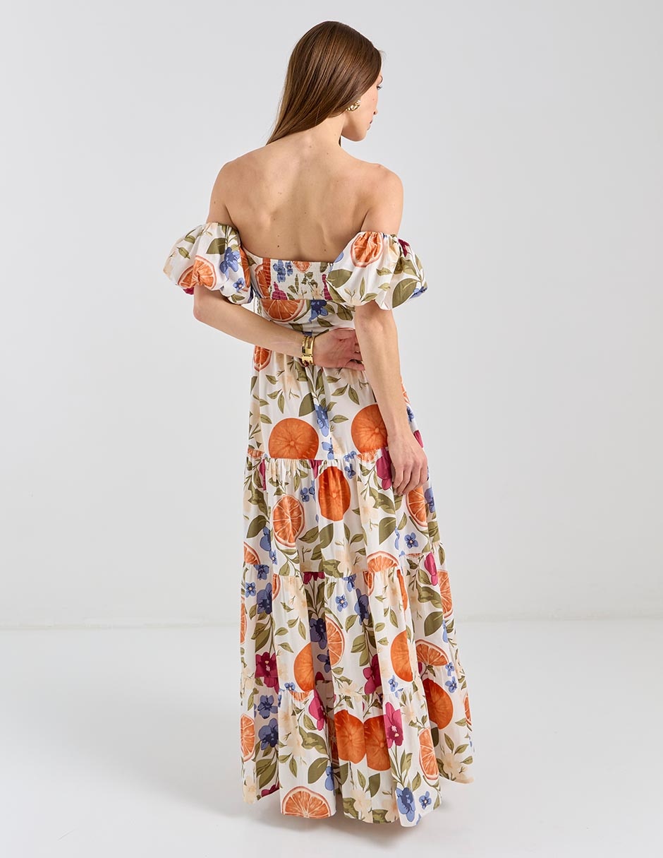 Vestido largo casual para mujer 2
