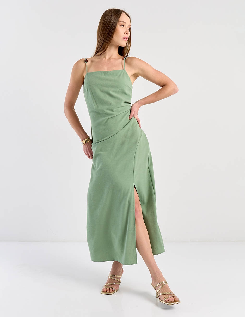 Vestido largo casual para mujer 3