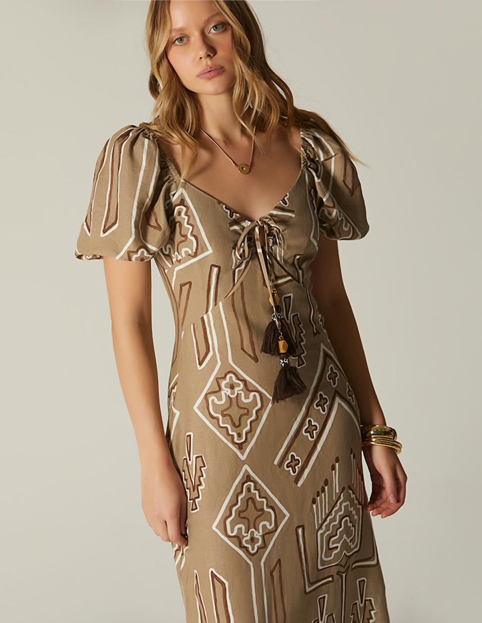 Vestido largo casual para mujer 2
