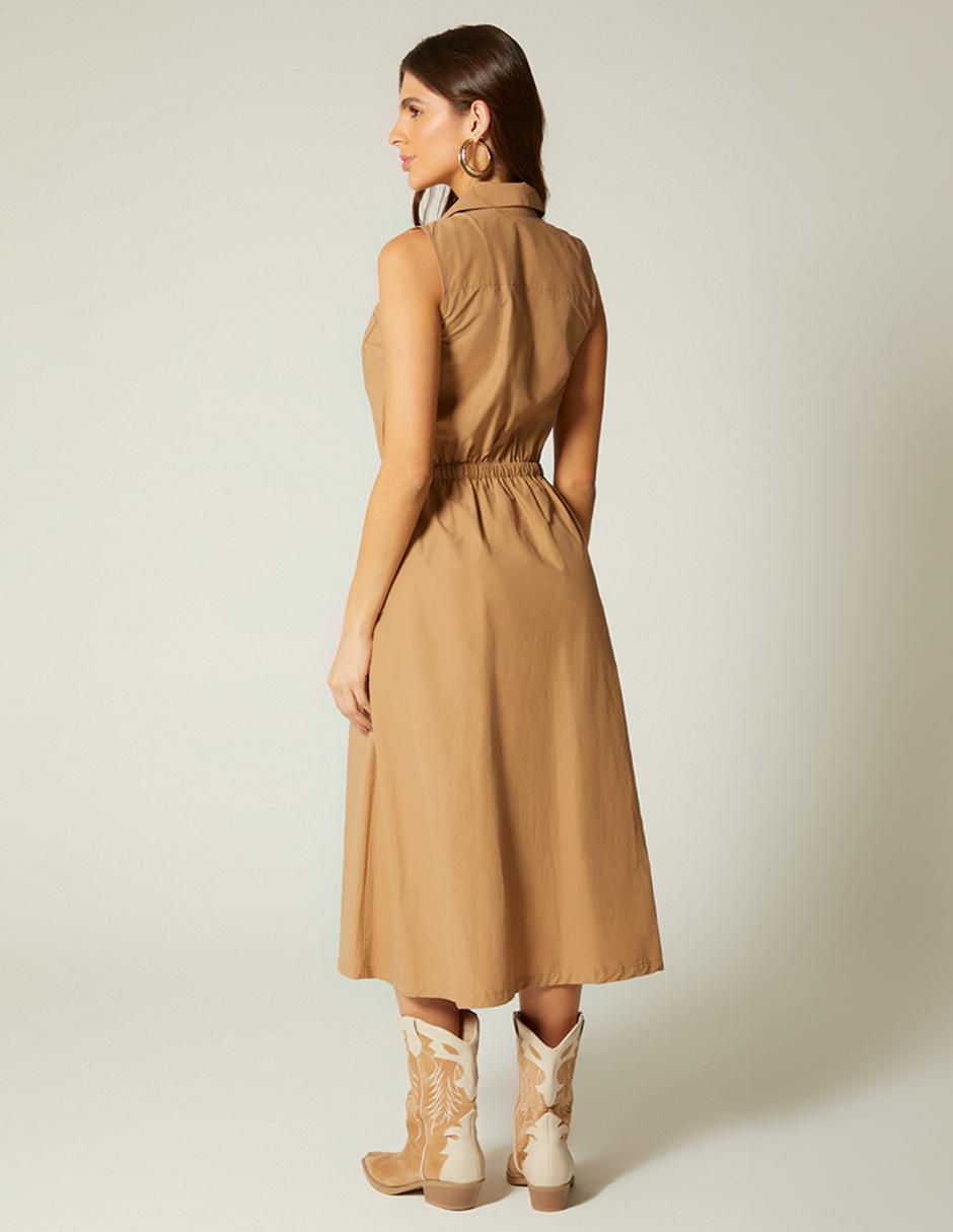 Vestido midi casual para mujer 4