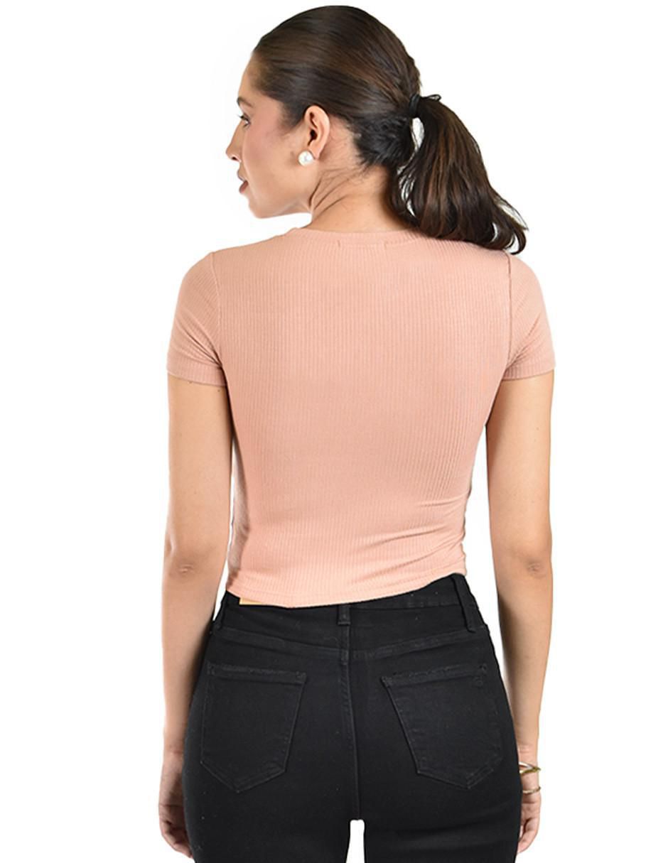 Blusa manga corta para mujer 3