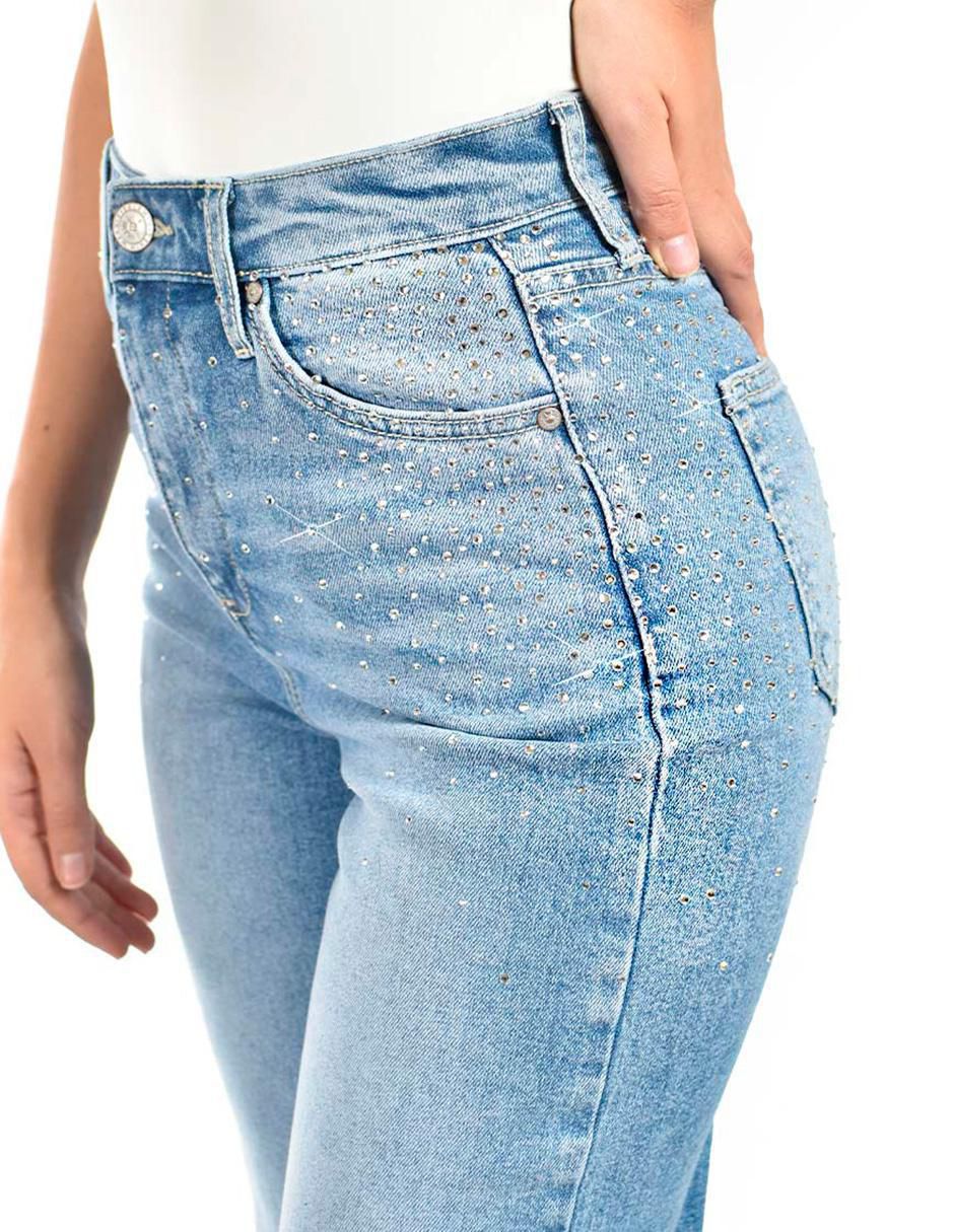 Jeans straight para mujer 4