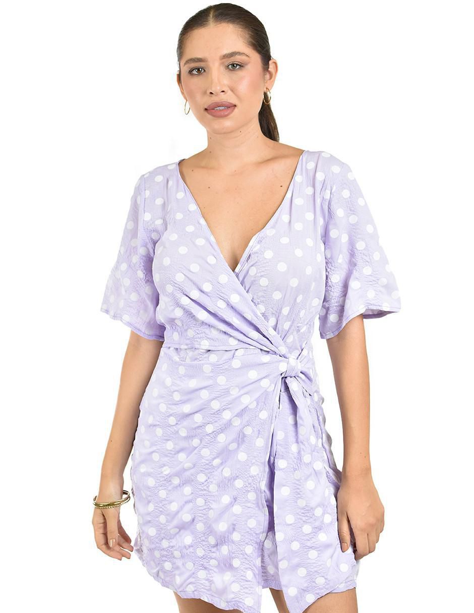 Vestido corto casual para mujer