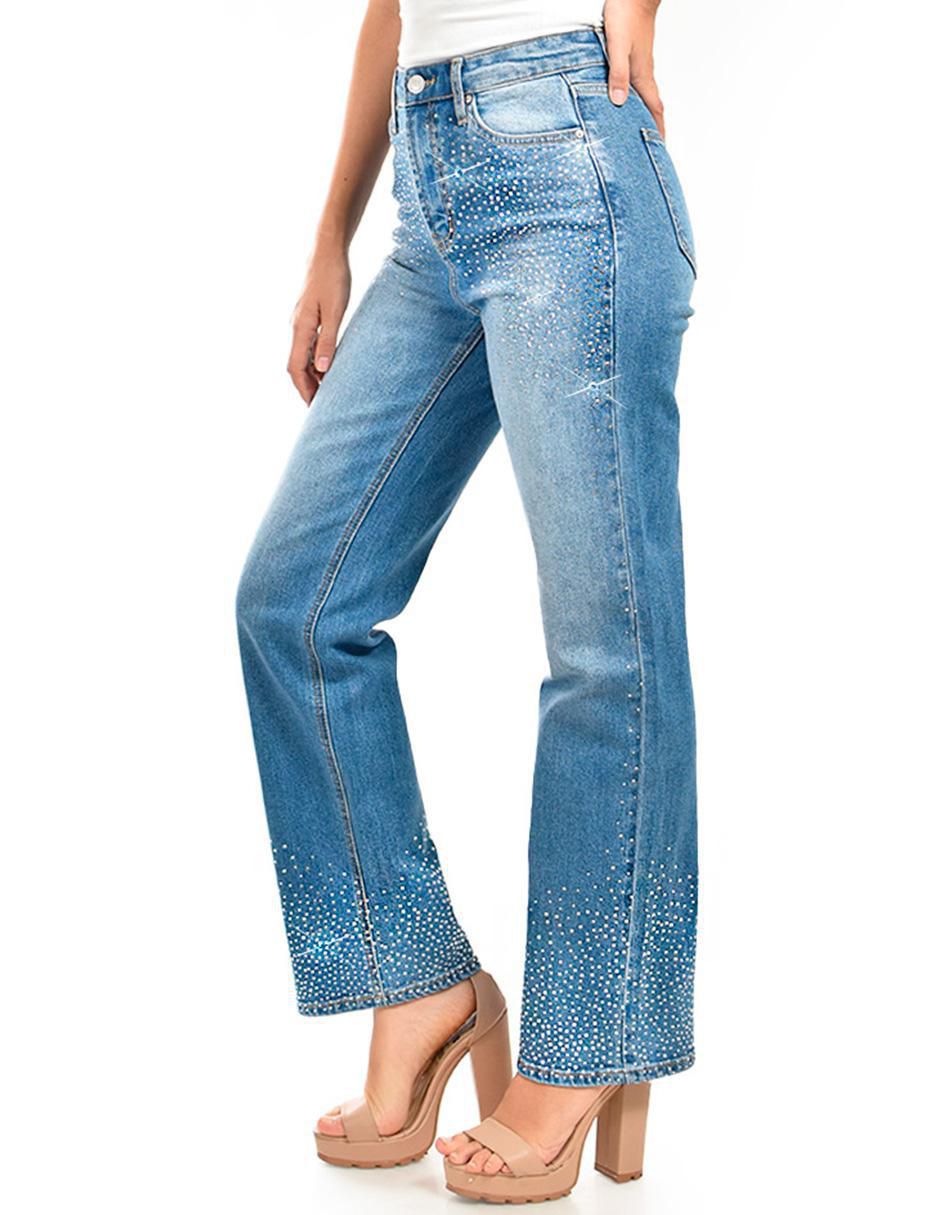 Jeans straight para mujer 2
