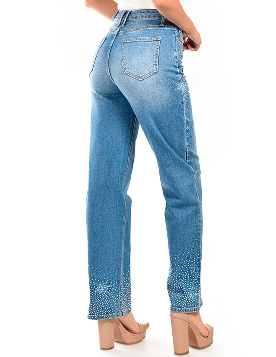 Jeans straight para mujer 3