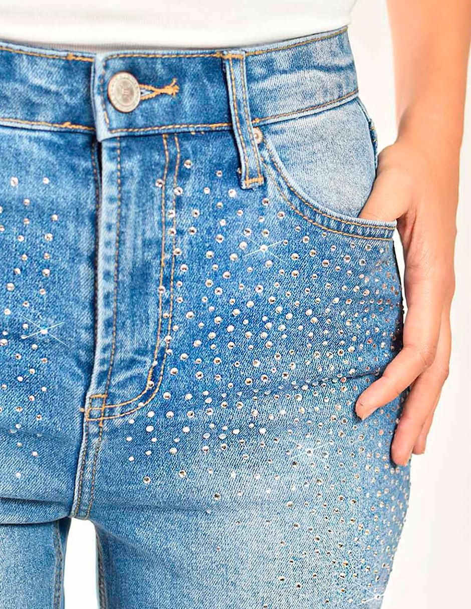 Jeans straight para mujer 4