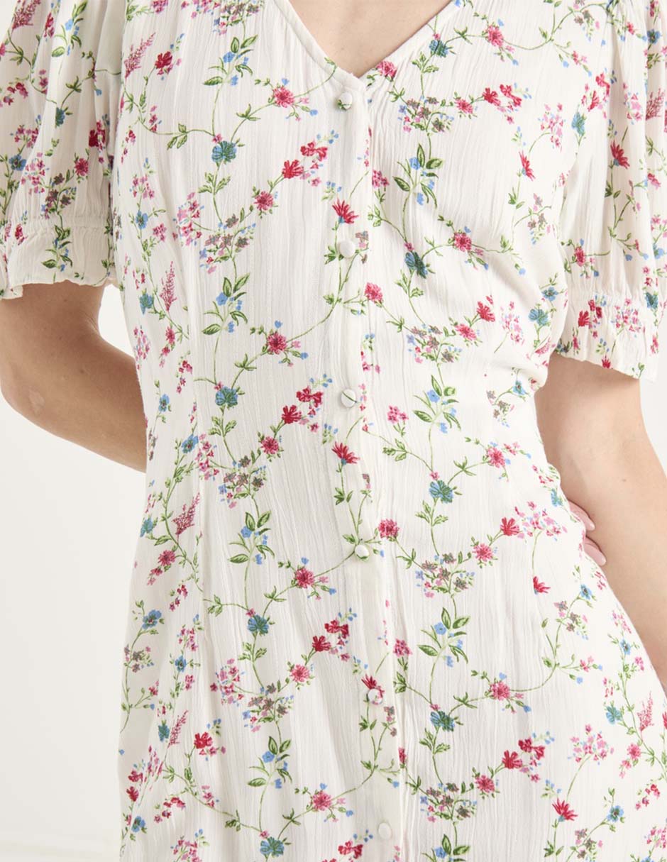 Vestido 3/4 casual para mujer 4