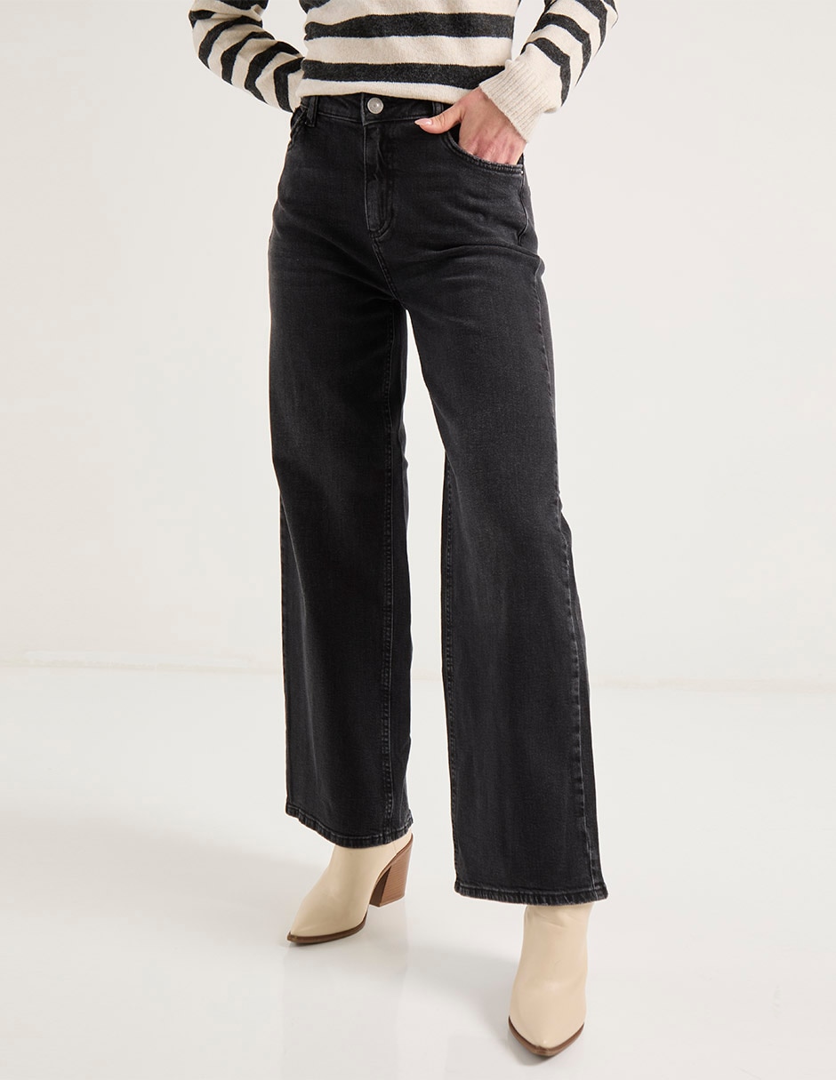 Jeans wide leg para mujer
