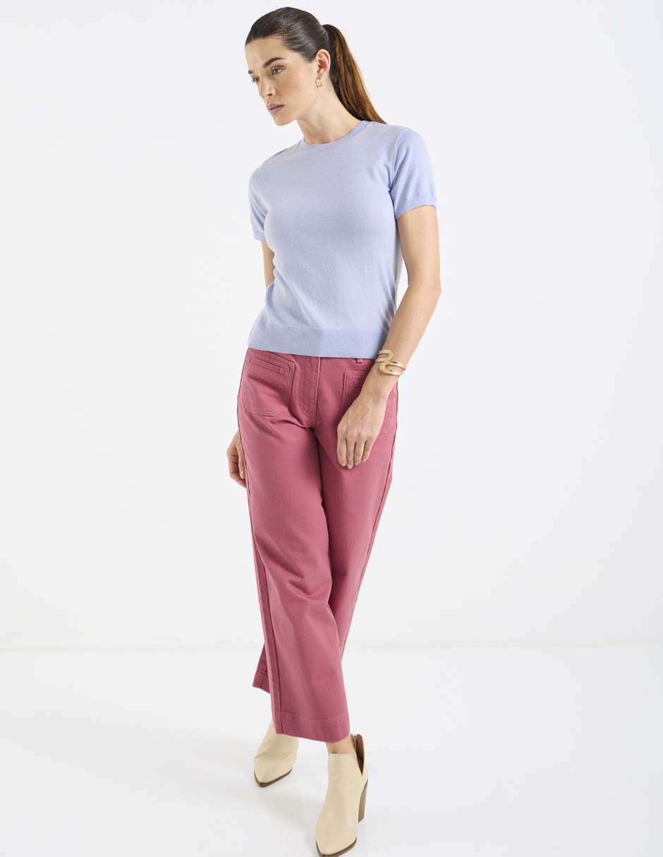 Suéter cuello redondo para mujer 3