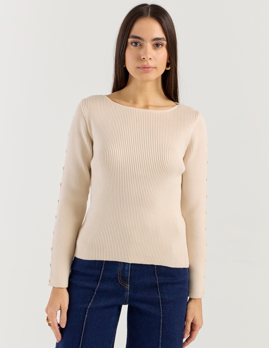 Blusa manga larga para mujer 5