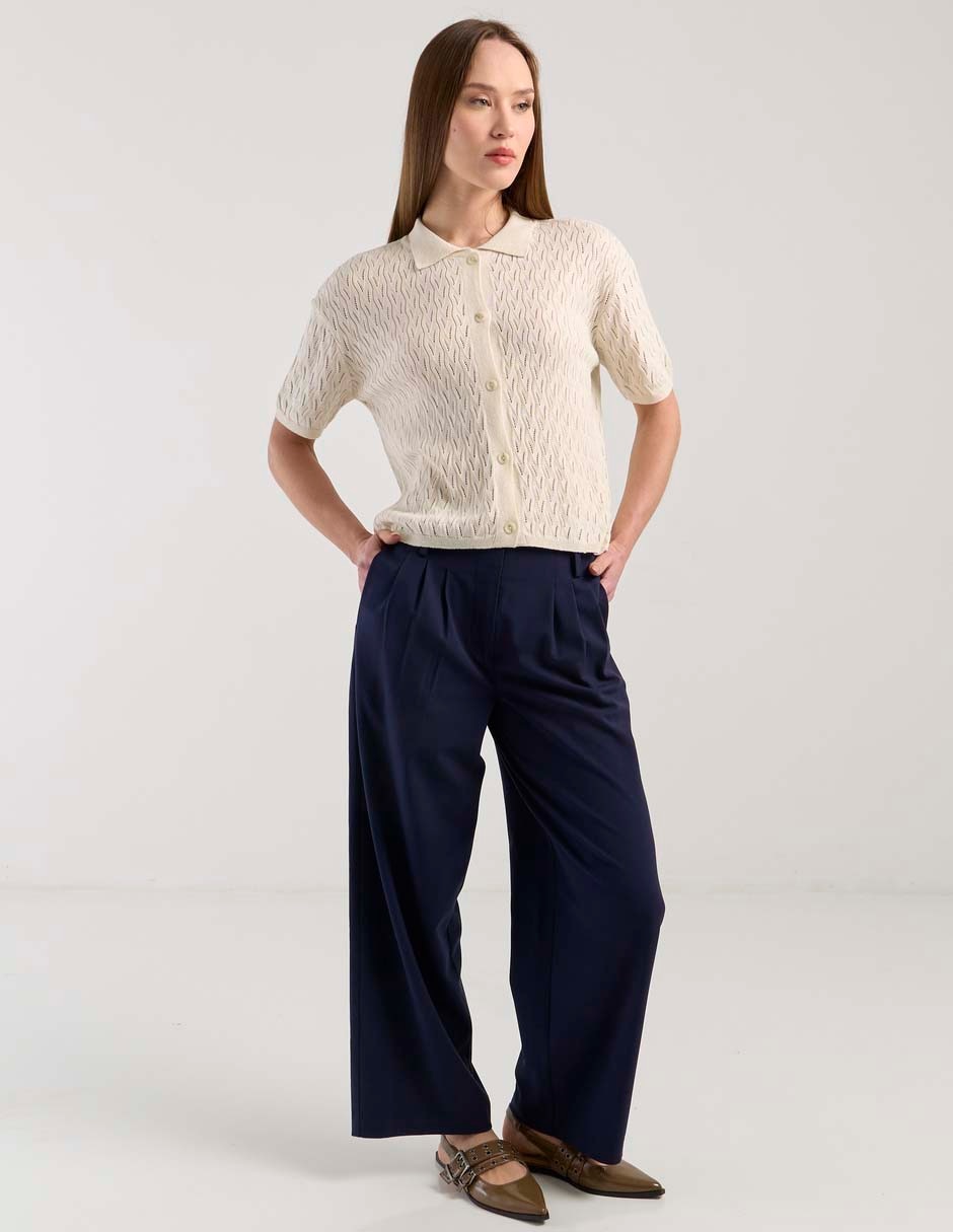 Blusa manga corta para mujer 3