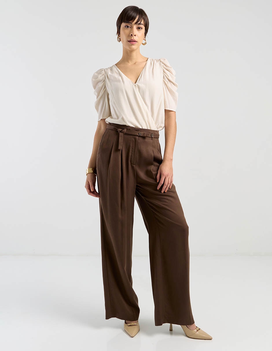 Pantalón relaxed straight para mujer 3